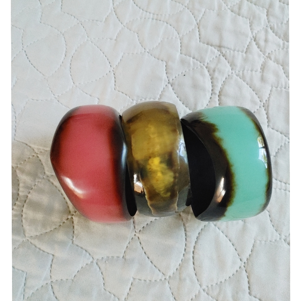 Real bone bangles